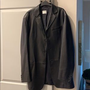 Armani leather jacket